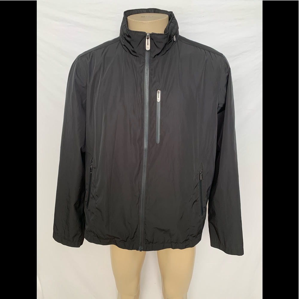 Tumi Men’s Sz XL Black Light Weight Jacket